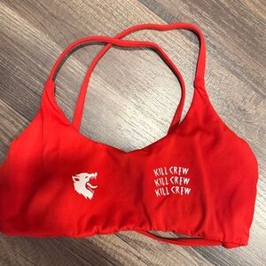 Kill Crew Fiery Red Sports Top